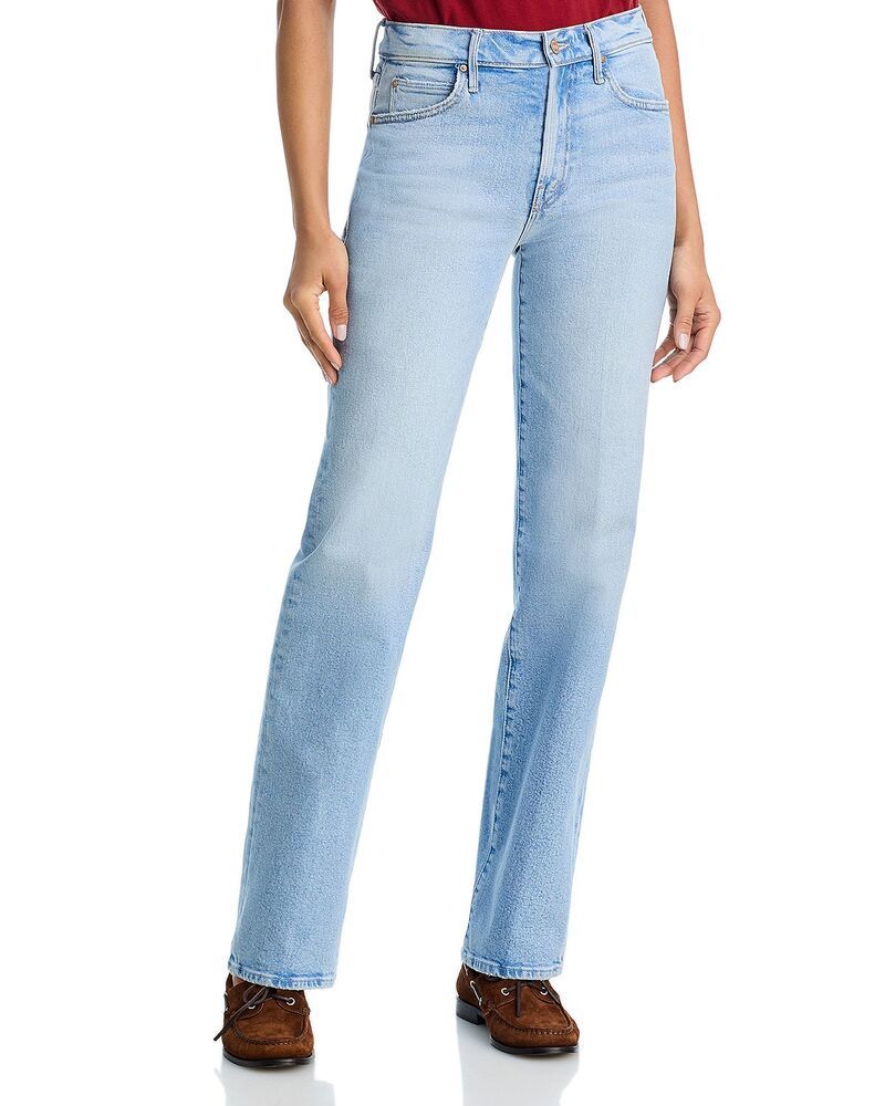 マザー レディース ボトムス デニムパンツ ジーンズ フリンジ MOTHER The Kick It Straight Jeans in Fringe Benefits Fringe Benefits