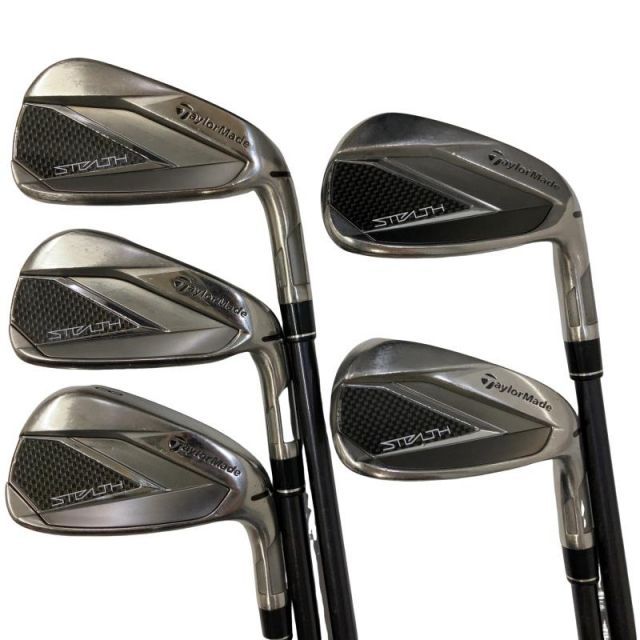 中古】 テーラーメイド STEALTH 5S アイアンセット IR TENSEI RED TM60