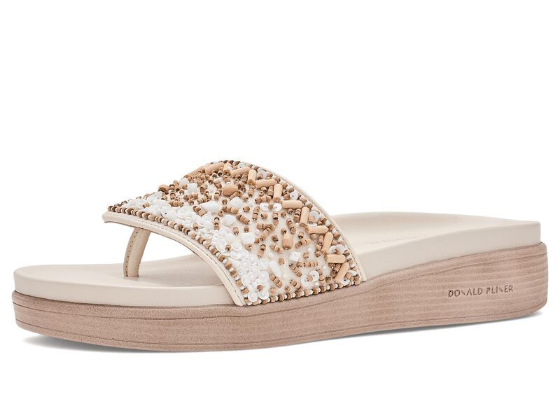 ドナルドプリネール レディース シューズ サンダル Donald Pliner Fifi NaturalWhite ホワイト
