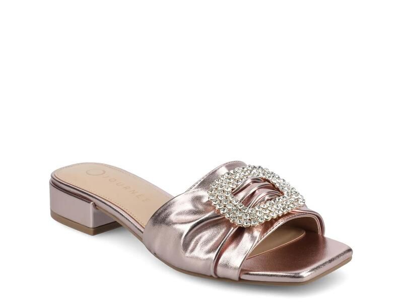 ジャーニー レディース シューズ サンダル JourneeFlavia Sandal Rose Gold Metallic ゴールド