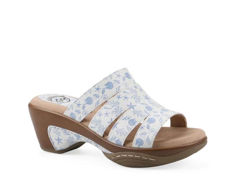 ホワイトマウンテン レディース シューズ サンダル プラットフォーム White MountainValora Platform Sandal Ocean Blue ブルー