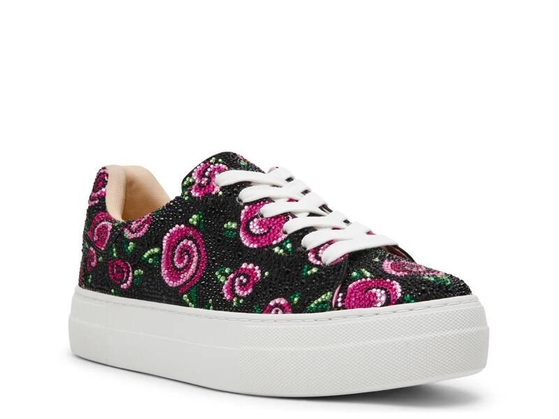 ベッツィジョンソン レディース シューズ スニーカー プラットフォーム Betsey JohnsonSidny Platform Sneaker Black ブラック