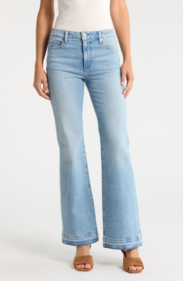 ペイジ レディース ボトムス デニムパンツ ジーンズ PAIGE Sofia Release Hem Flare Jeans Touring