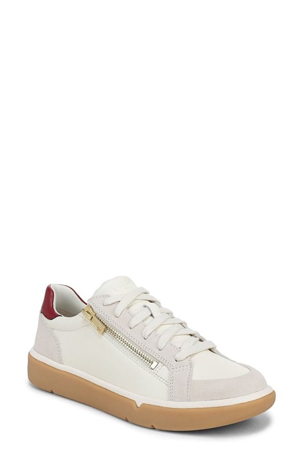 バイオニック レディース シューズ スニーカー Vionicity Walk Axisneaker Ivory Suede アイボリー