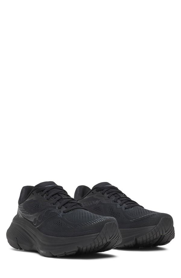 サッカニー メンズ シューズ スニーカー Saucony Guide 19 Running Shoe Triple Black ブラック