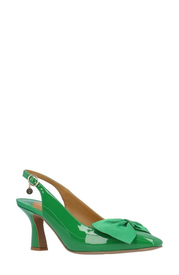 ジェイレニー レディース シューズ パンプス J Rene Harlan Slingback Pump Green グリーン