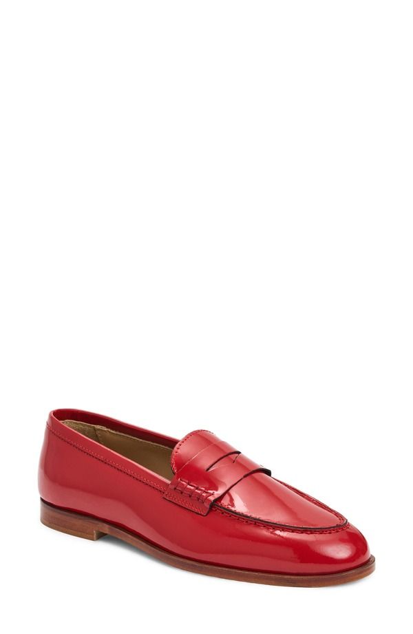 ブルーノマグリ レディース シューズ パンプス ローファー Bruno Maglixia Penny Loafer Berry Patent