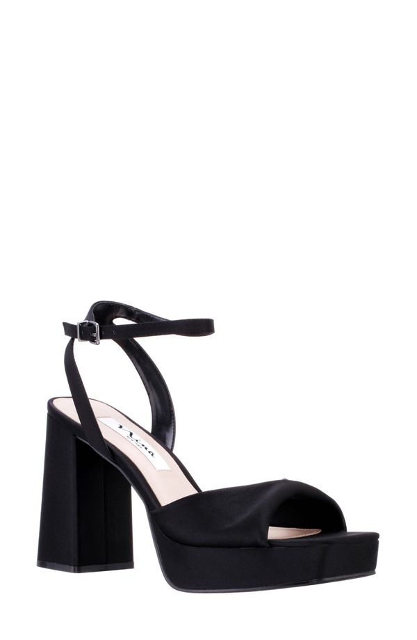 ニナ レディース シューズ パンプス サンダル Nina Stacie Sandal Black ブラック