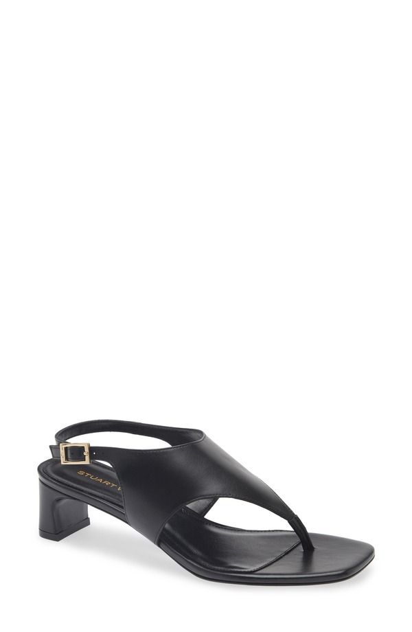 スチュアート ワイツマン レディース シューズ パンプス サンダル アンクル Stuart Weitzmankle Strap Sandal Black ブラック