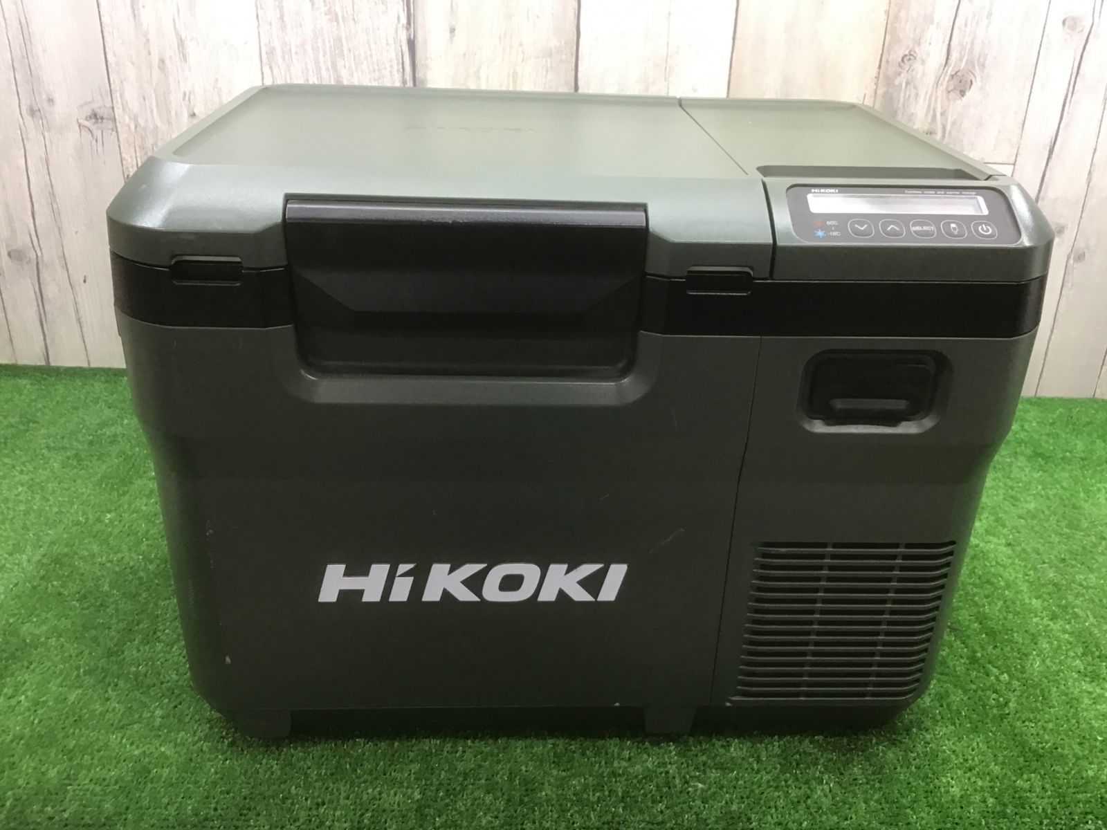 【中古Bランク】★ハイコーキ(HIKOKI) コードレス冷温庫 UL18DD(XMGZ)_フォレストグリーン　本体のみ　アダプタ欠品◇アクトツール富山店◇①