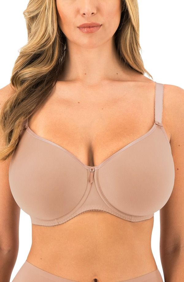 ファンタジー レディース アンダーウェア ブラジャー Fantasie Rebecca Essentials Underwire Spacer Bra Cafe Au Lait