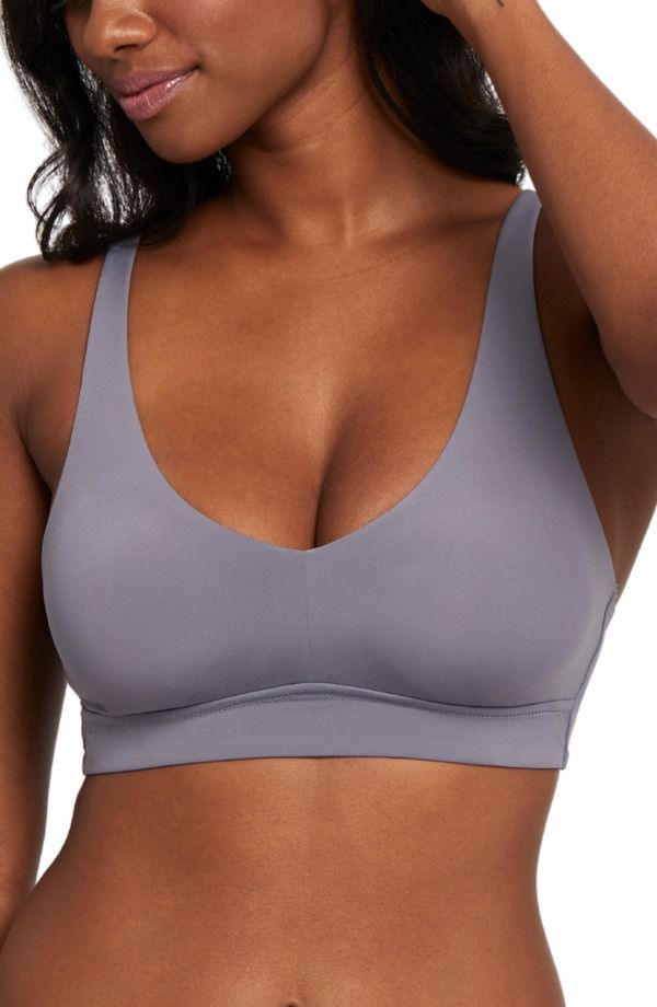 モンテル インティメイツ レディース アンダーウェア ブラジャー Montelle Intimates Mysa Bralette Crystal Grey グレー