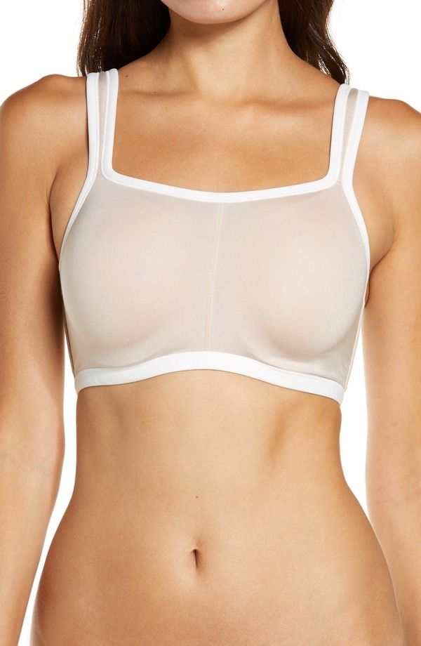 ナトリ レディース アンダーウェア ブラジャー Natori Yogi Convertible Sports Bra Light Mocha モカ
