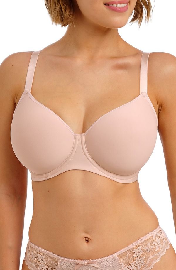 フレイヤ レディース アンダーウェア ブラジャー Freya Essentially Smooth Underwire Balconette Bra Cameo