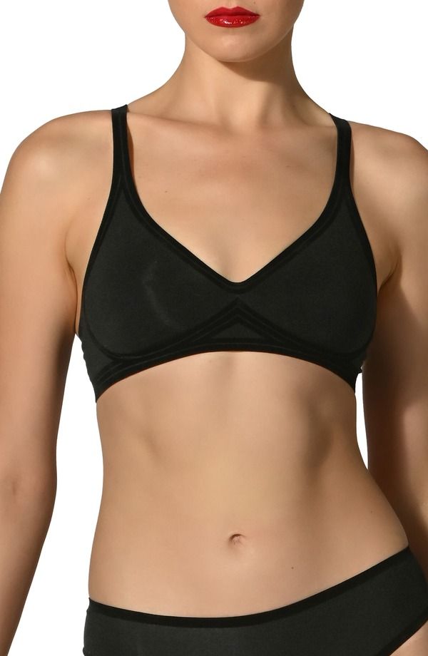 ウォルフォード レディース アンダーウェア ブラジャー Wolford Contour Skin 3Wireless Bra Black ブラック