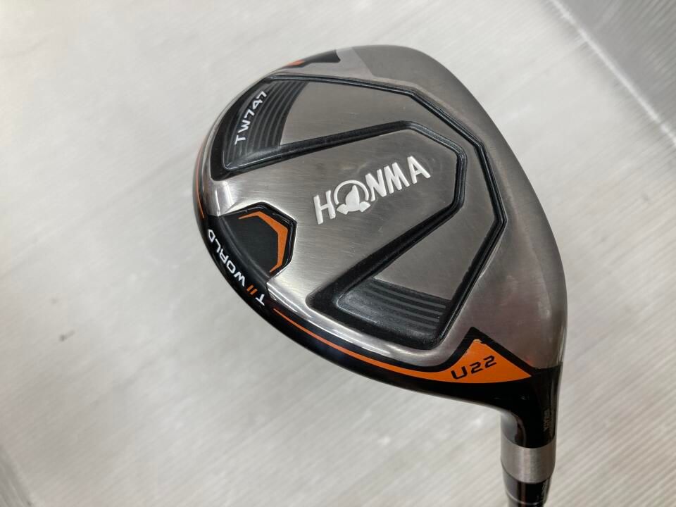 ホンマゴルフ　TOUR WORLD TW747　22度　VIZARD For TW747　ユーティリティ　中古　ゴルフドゥ！大宮丸ヶ崎店【最短即日発送】