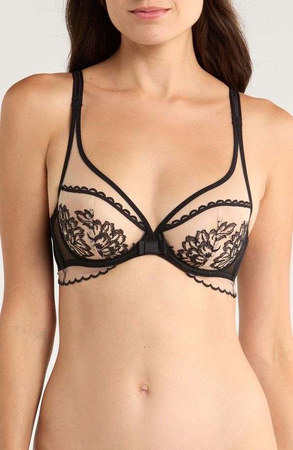 シモーヌペレール レディース アンダーウェア ブラジャー Simone Perele Romance Full Coverage Plunge Bra Lightatoo