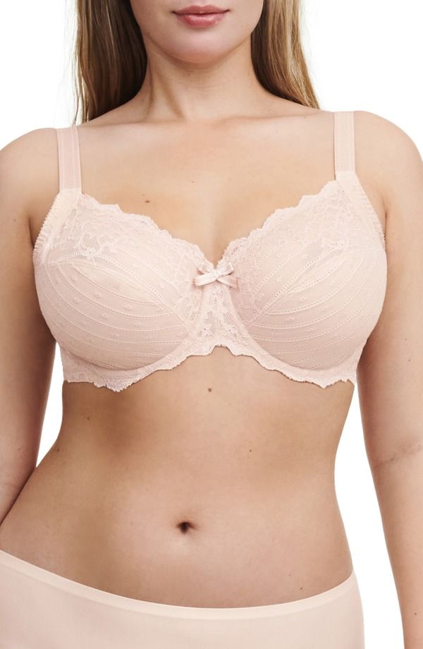 シャンテル レディース アンダーウェア ブラジャー Chantelle Lingerie Rive Gauche Full Coverage Underwire Bra Rose English Rose