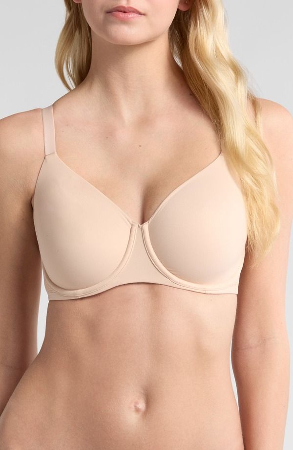 シャンテル レディース アンダーウェア ブラジャー ミニ Chantelle Lingerieasy Blisseamless Unlined Underwire Minimizer Bra Blush ブラッシュ