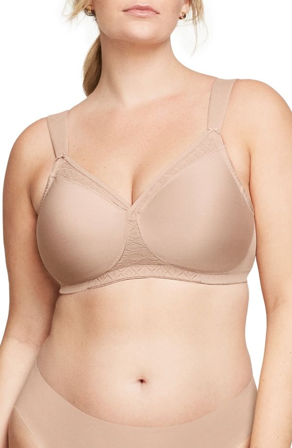 グラマライズ レディース トップス Tシャツ Glamorise MagicLift SeamlessupportShirt Bra Cafe