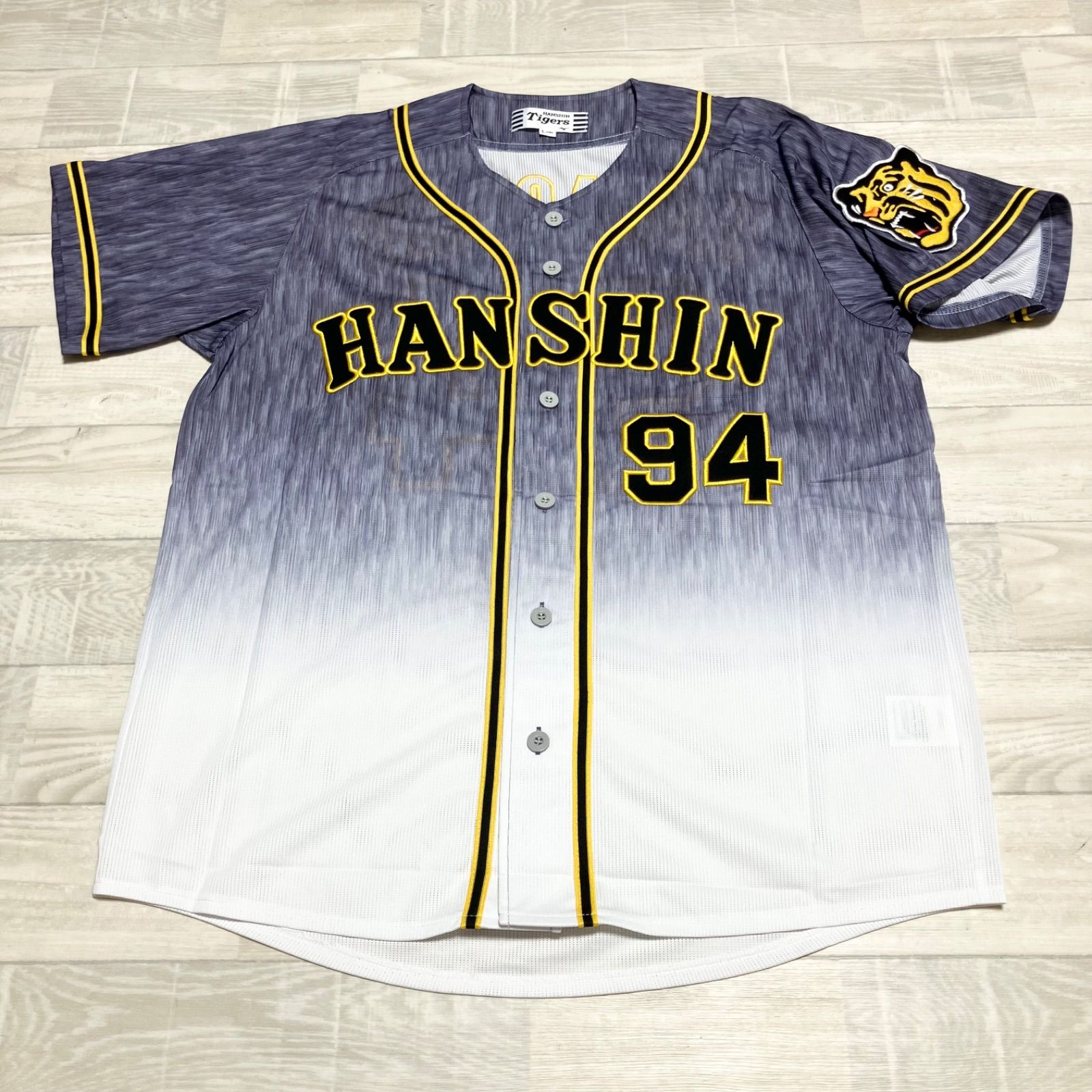 未使用に近い 阪神タイガース 原口文仁 レプリカユニフォーム Lサイズ 