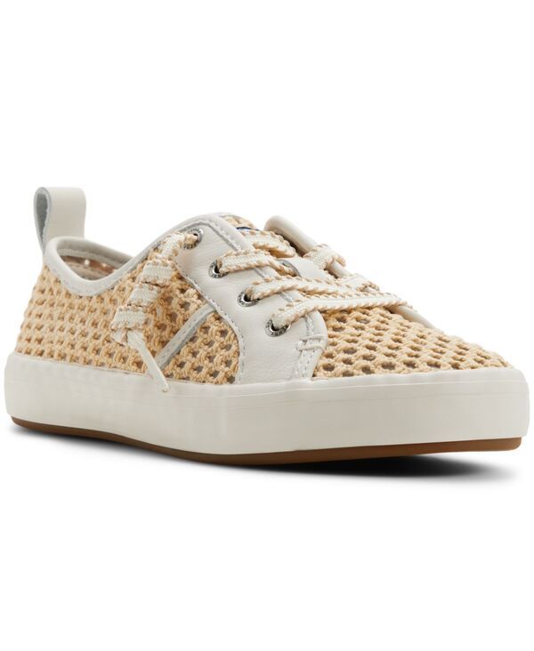 スペリー レディース シューズ スニーカー レース Sperry Womens Crest Wave LaceUp Sneakers Natural