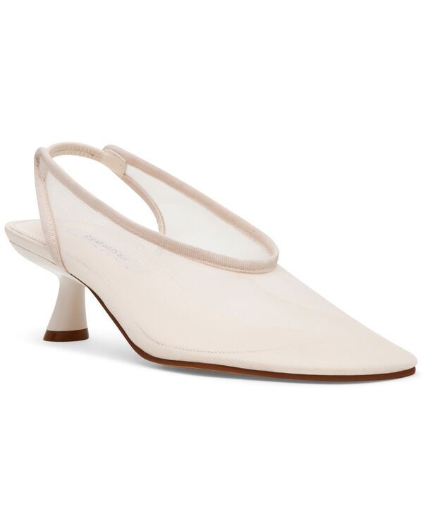 スティーブ マデン レディース シューズ パンプス メッシュ Steve Madden Womens Xtra Mesh Slingback Pumps Bone