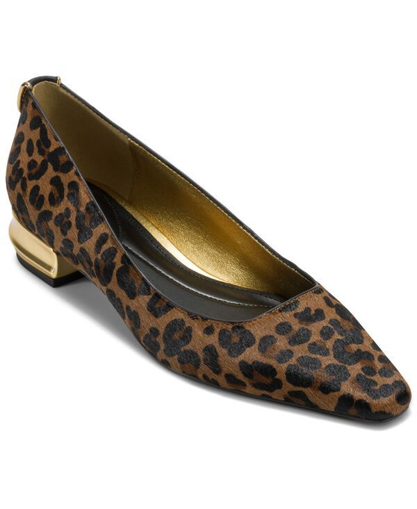ダナ キャラン ニューヨーク レディース シューズ パンプス Donna Karanew York Womensavita Snip Toe Flats Leopard アニマル