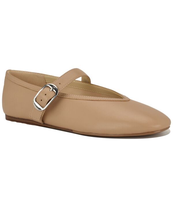 ナインウェスト レディース シューズ パンプス Nine West Womens Vancee Mary Jane Ballet Flats Arena Tan Leather タン