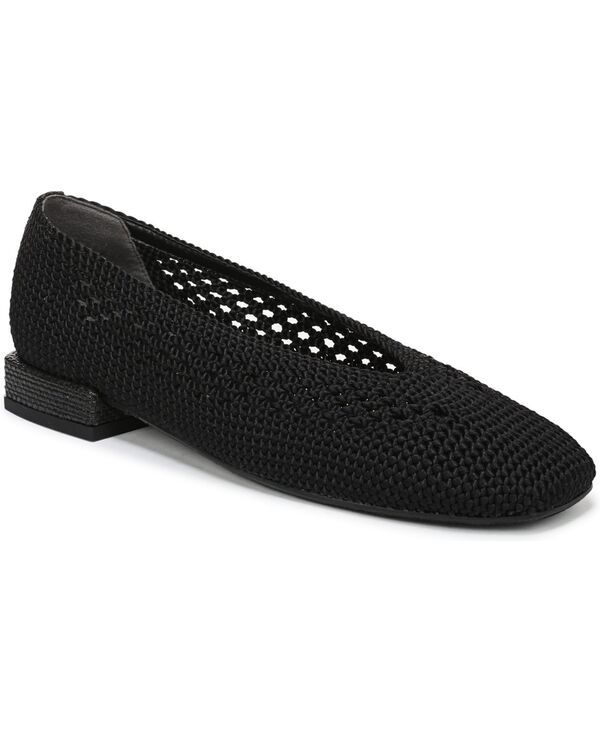 サムエデルマン レディース シューズ パンプス ニット Sam Edelman Womens Kasey Knit Ballerina Flats Black Woven Fabric ブラック