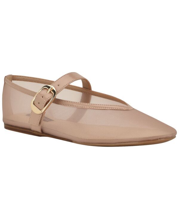 ナインウェスト レディース シューズ パンプス Nine West Womens Vancee Mary Jane Ballet Flats Barely Nude Mesh