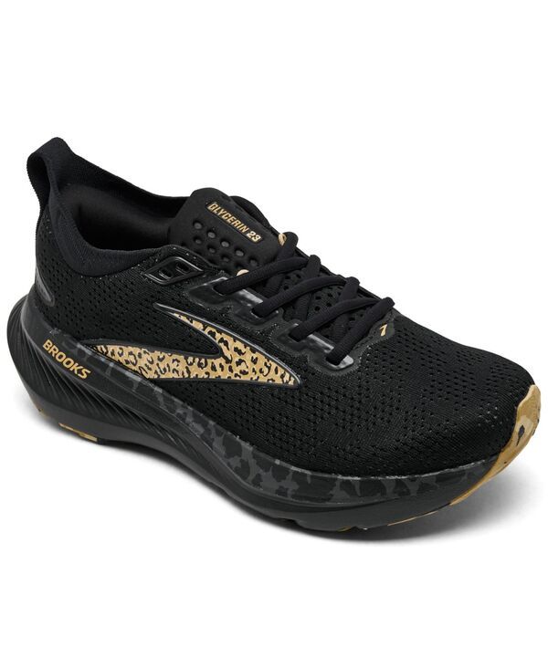 ブルックス レディース シューズ スニーカー Brooks Womens Glycerin 23 Running Sneakers from Finish Line Black Asphalt Cyber ブラック