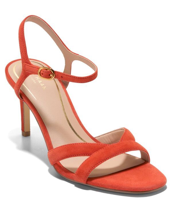 コールハーン レディース シューズ サンダル Cole Haan Womens Constantina Round Toe Sandalsummer Fig Suede