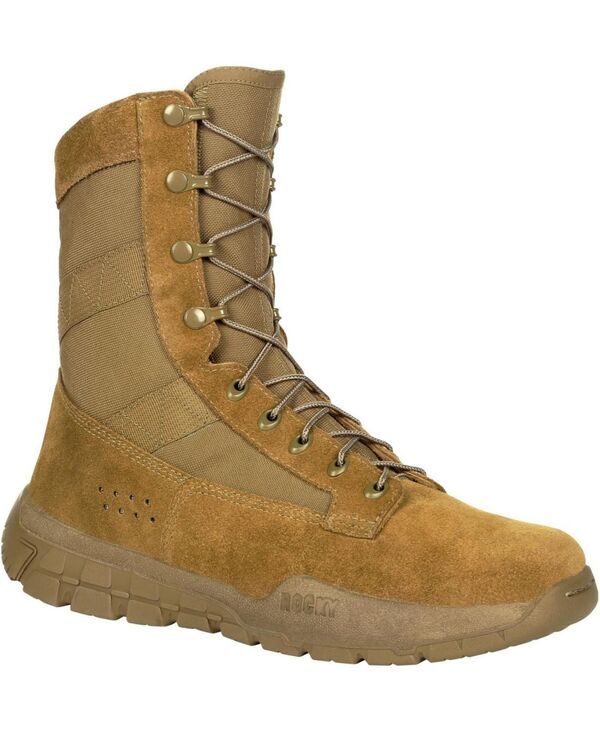 ロッキー メンズ シューズ ブーツ・レインブーツ ROCKY Mens C4R V2 Tactical Military Boot Coyote brown ブラウン