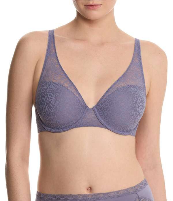 ナトリ レディース アンダーウェア ブラジャー Natori Pretty Smooth FullFit Smoothing Bra Twilight Haze