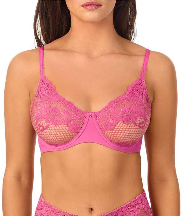 レミステレー レディース アンダーウェア ブラジャー レース Le Mystere Lace Allure Unlined Scoop Neck Adjustable Brazalea