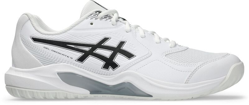 アシックス メンズ シューズ スニーカー ASICS Mens GELDEDICATE 9 Tennishoes WhiteBlack ホワイト