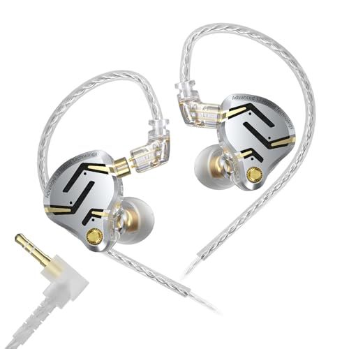 KZ ZS12 Pro 2 kz イヤホン 1DD+5BAハイブリッドIEM 有線イヤホン イヤモニ 中華 内蔵型電子クロスオーバー基板 HIFI音質 ゲーム対応 FPS向け カナル型 earphones wired ゲーミングイヤホン有線 ce2ce574