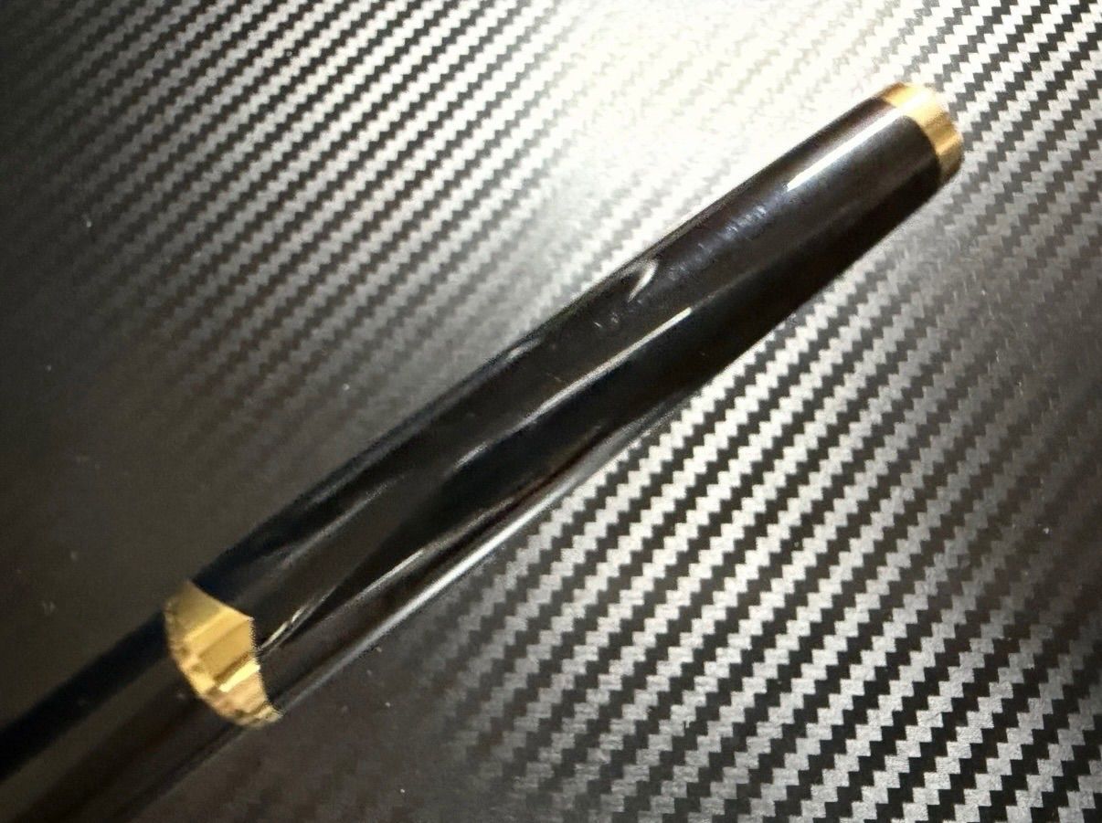 未使用に近い モンブラン No.181 ボールペン ブラック ハンマー