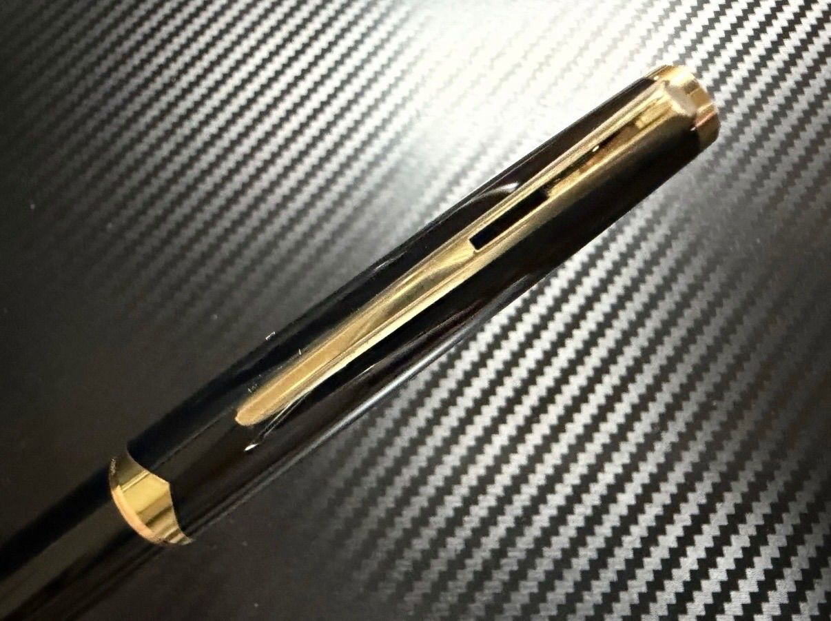 未使用に近い モンブラン No.181 ボールペン ブラック ハンマー