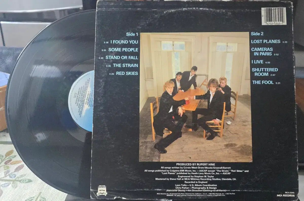 もっと フィックス( The Fixx ) _ Shuttered Room_LP USA - メルカリ
