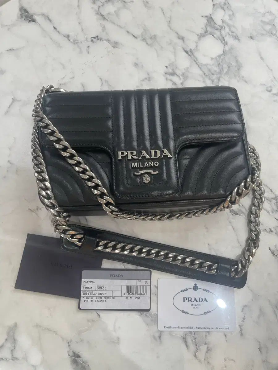 正規品 PRADA プラダ ダイアグラム バッグ
