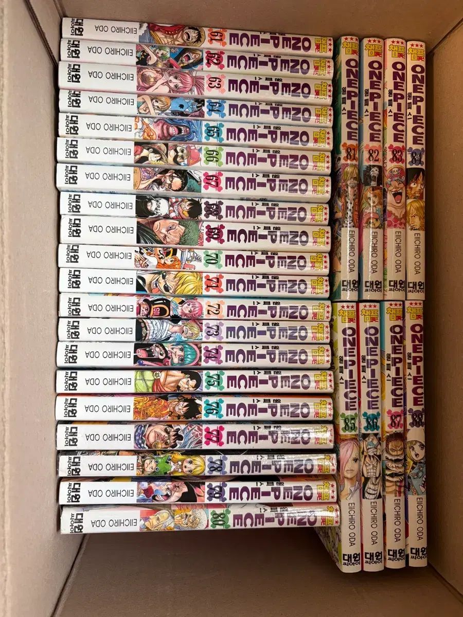 ONE PIECE 漫画 61 - 88 巻