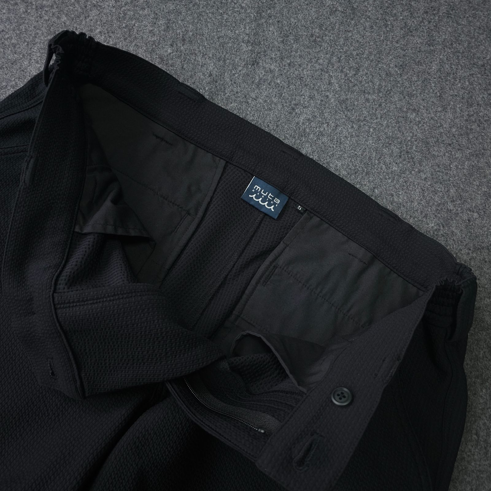 ?値下げ交渉受付中】美品 muta MARINE GOLF シアサッカー素材 