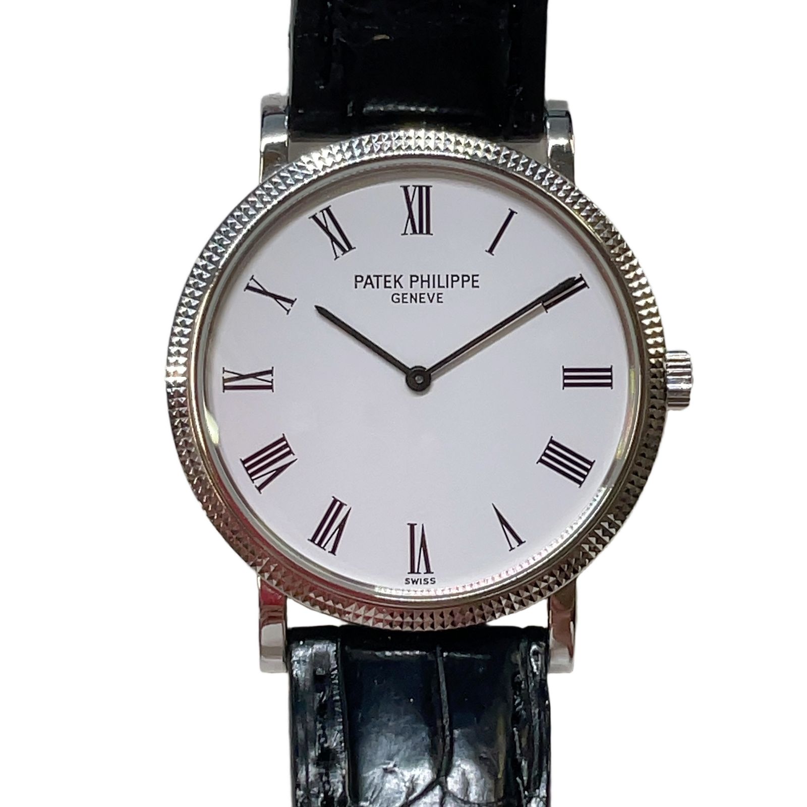 PATEK PHILIPPE パテックフィリップ 5120G-001 Calatrava カラトラバ 自動巻 腕時計 鑑定済 中古 美品 T11198586