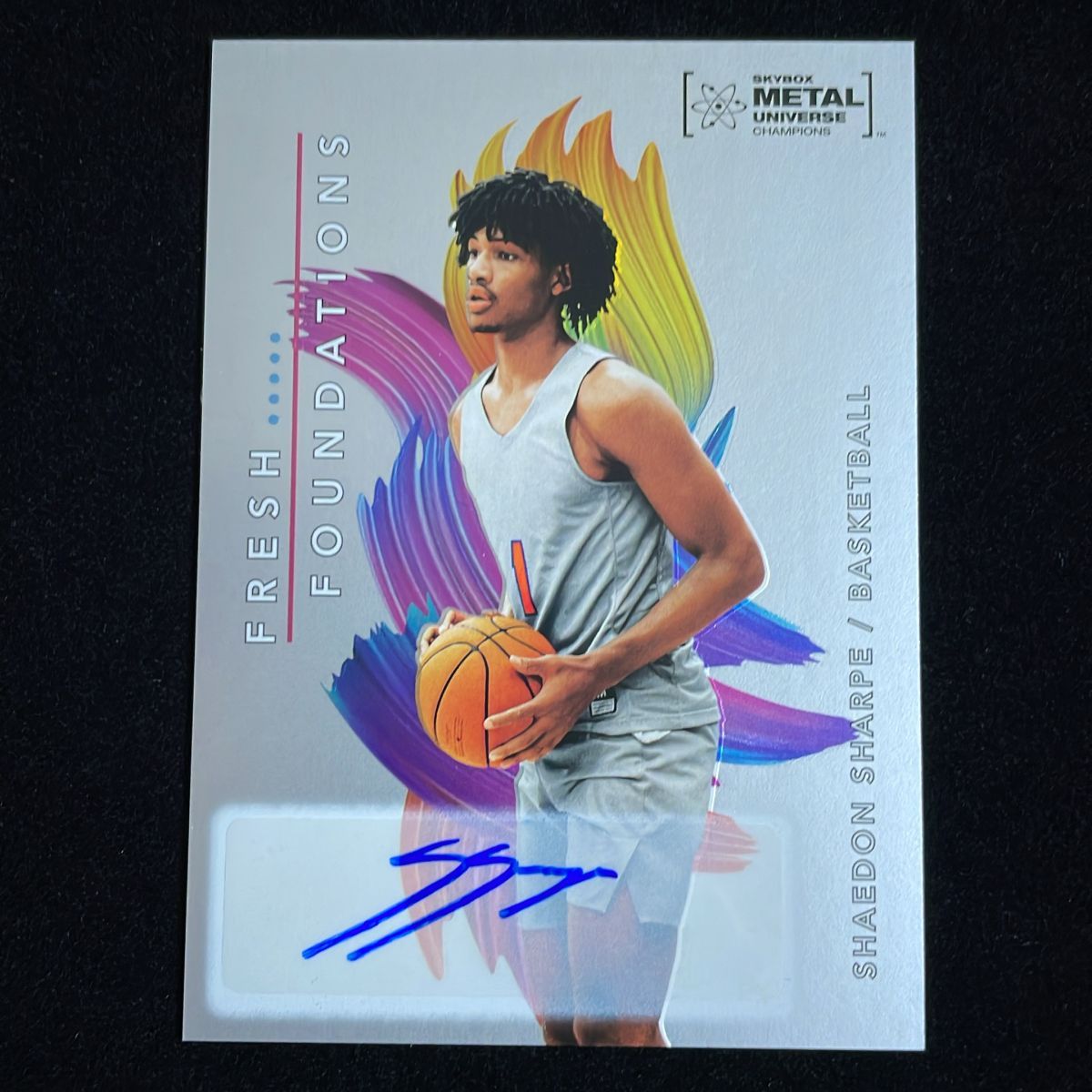 Shaedon Sharpe シェイドン・シャープ SkyBox Metal Universe 2022 /75 