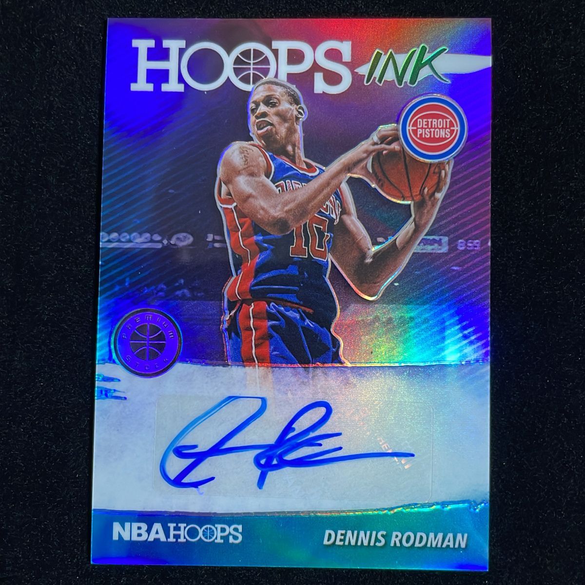 Dennis Rodman デニス・ロッドマン Panini Hoops Ink 2019-20 Auto 直筆 サイン ピストンズ Pistons