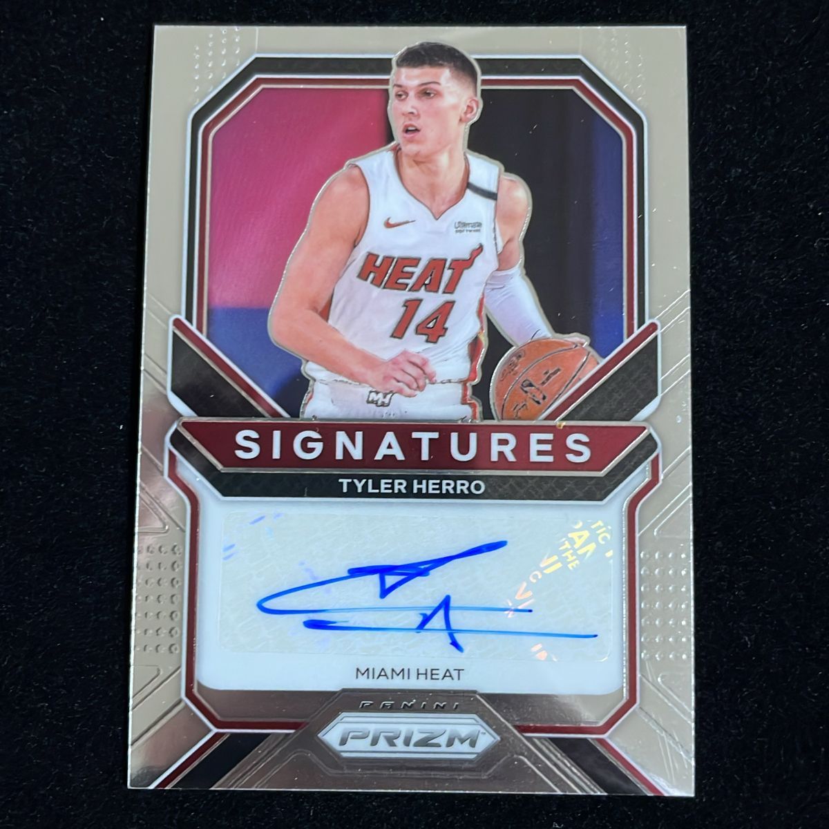Tyler Herro タイラー・ヒーロー Panini Prizm 2020-21 Auto サイン