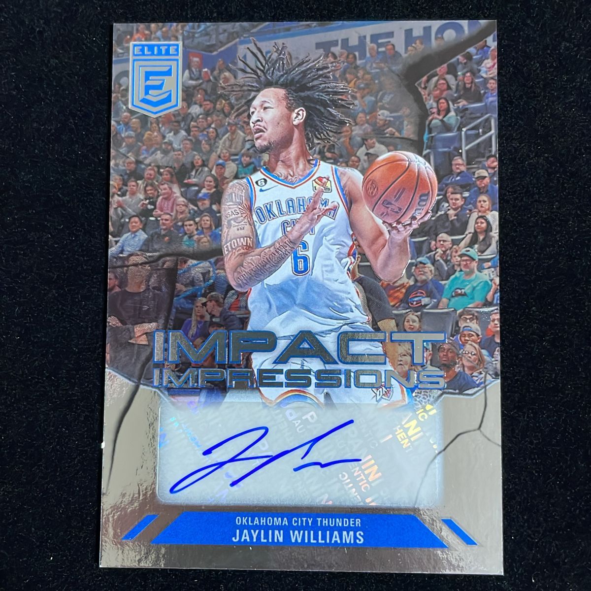 Jaylin Williams ジェイリン・ウィリアムズ Panini Donruss Elite 2023 