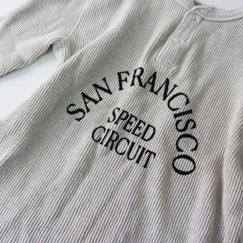 2024AW グッドグリーフ GOOD GRIEF! SFSC PRINTED HENLEYNECK TOP